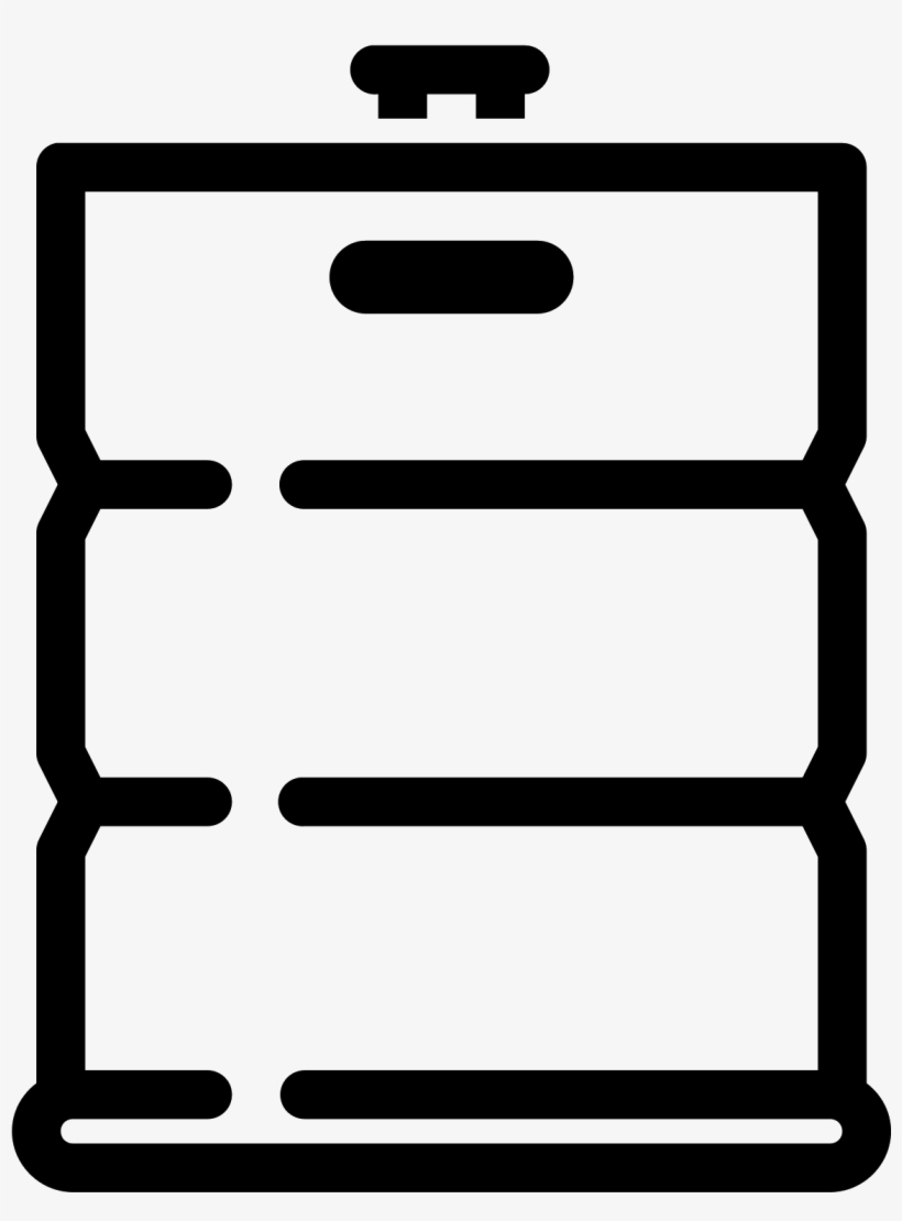 Vector Barrel Keg - Keg Icon, transparent png download