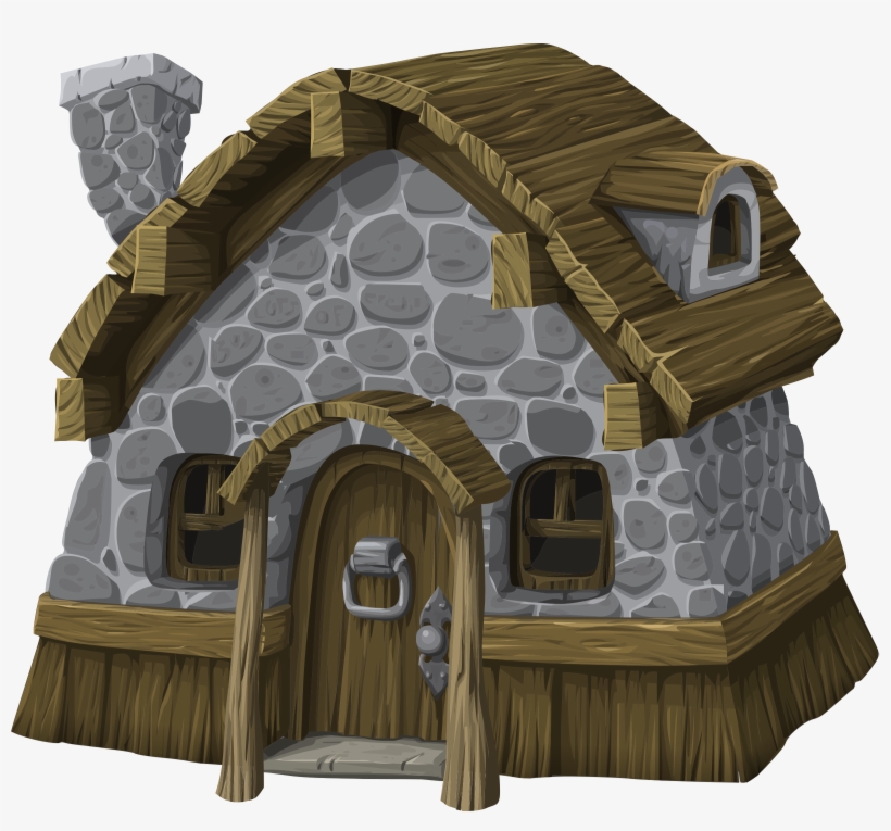 Hut Clipart Peasant House - Peasant House Clip Art, transparent png download