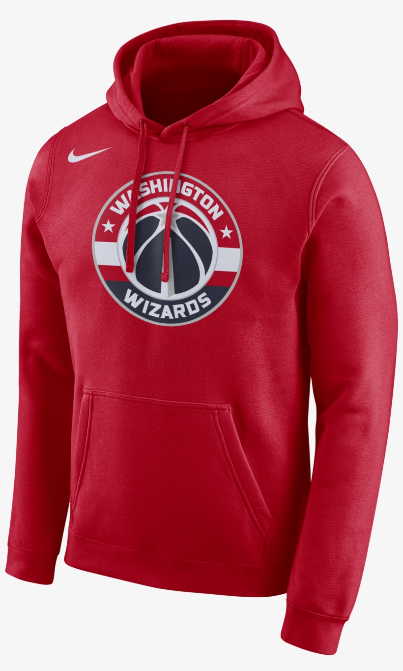 Nike Nba Washington Wizards Logo Hoodie For £55 - Utah Jazz Red Hoodie, transparent png download