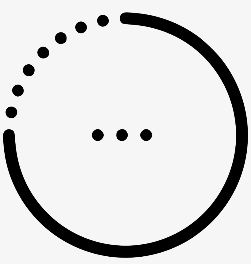 Download Loading Wait Load Comments - Circle Dots Icon Png ...