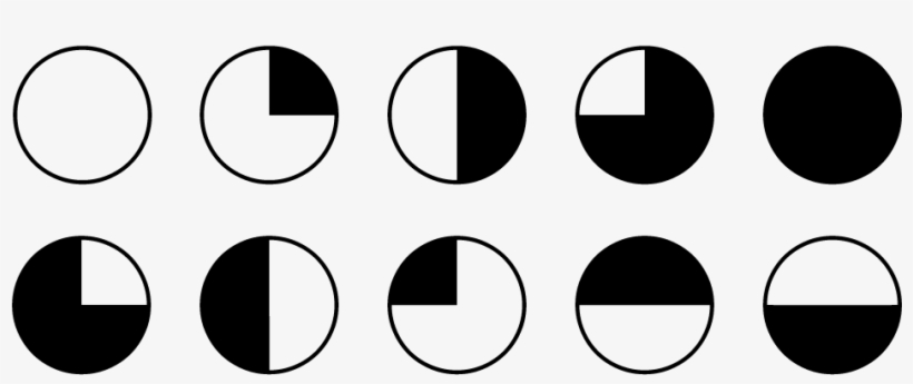 Harvey Balls Powerpoint - Harvey Balls, transparent png download