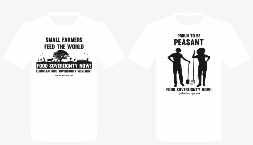 Food Sovereignty - White Polo Shirt Png, transparent png download