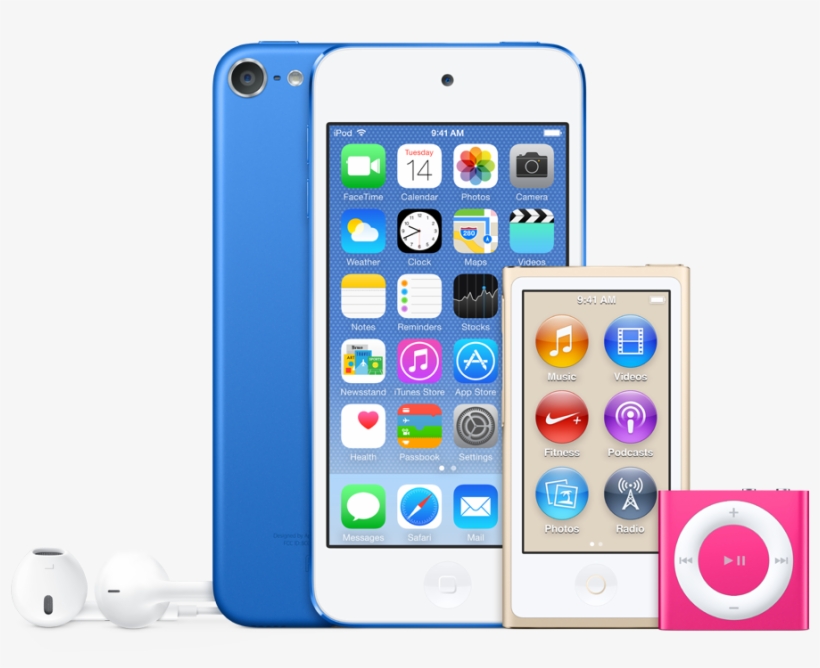 Ipod - Apple Ipod Touch 6th Generation - 32 Gb - Silver, transparent png download