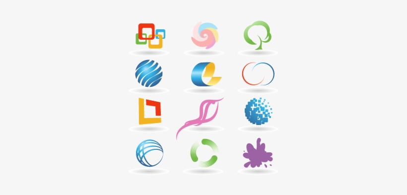 Download Modern Pattern Vector Png Template - Logo Şekilleri ...