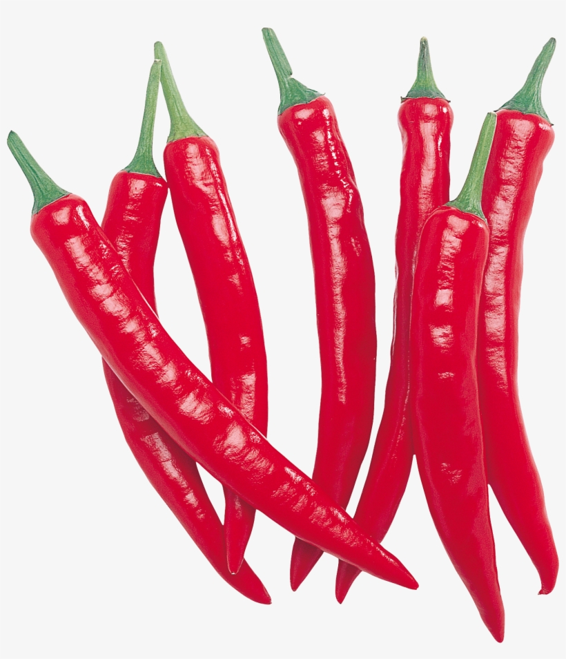 Red Chilli Pepper Row - Red Chili .png, transparent png download