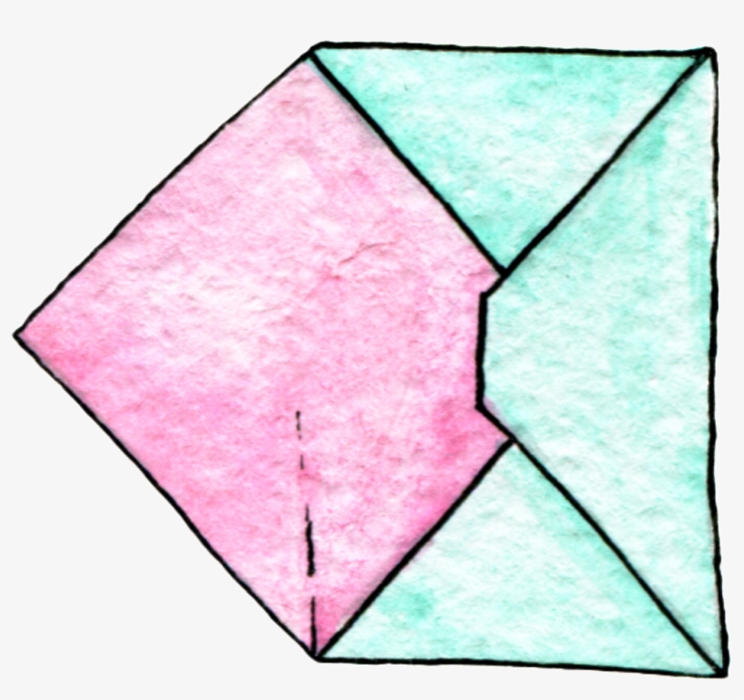 Unpacking Envelope Cartoon Transparent - Watercolor Painting, transparent png download