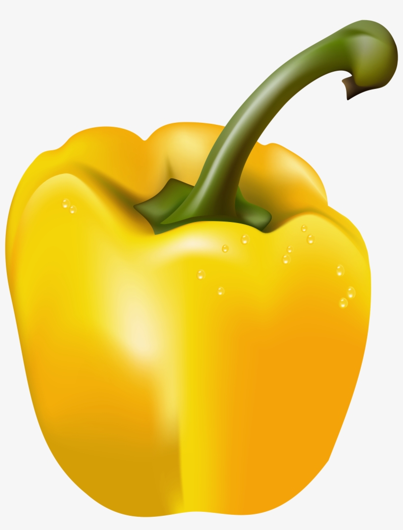 Jpg Transparent Yellow Pepper Png Picture Gallery View - Yellow Bell Pepper Clipart, transparent png download