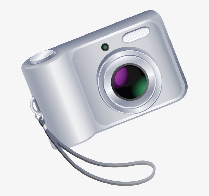 Free To Use Public Domain Camera Clip Art - Digital Camera Clipart Transparent, transparent png download