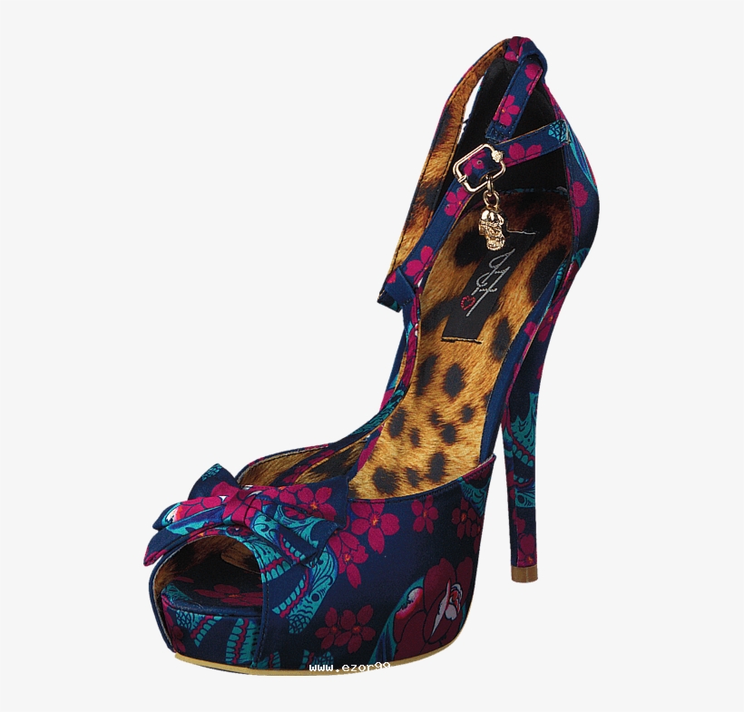 Iron Fist Women Black Light Skull Women-kndkj - Shoe, transparent png download