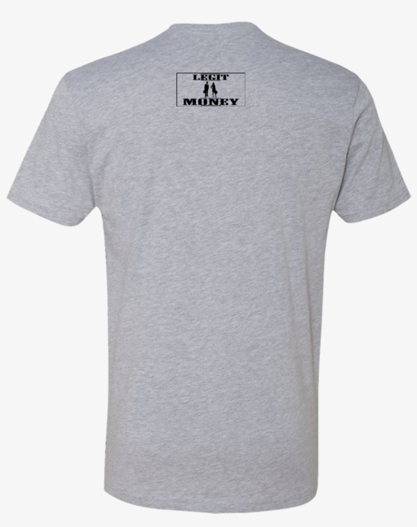 Legit Money Fist/black Next Level Premium Short Sleeve - T-shirt, transparent png download