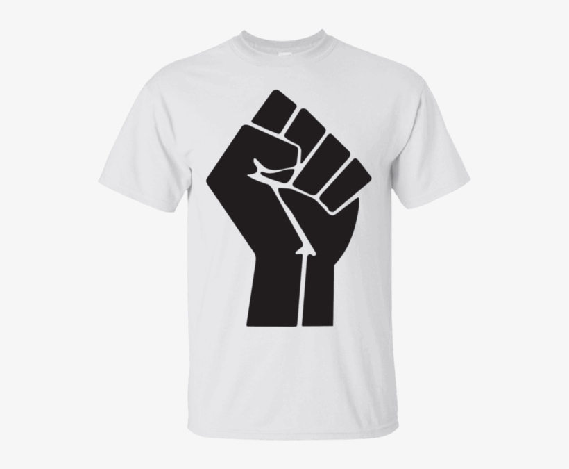 Black Power T Shirt Fist Https - Black Power Symbol, transparent png download
