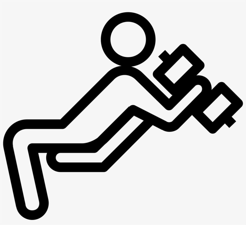 Fitness Icon - Dumbbell, transparent png download