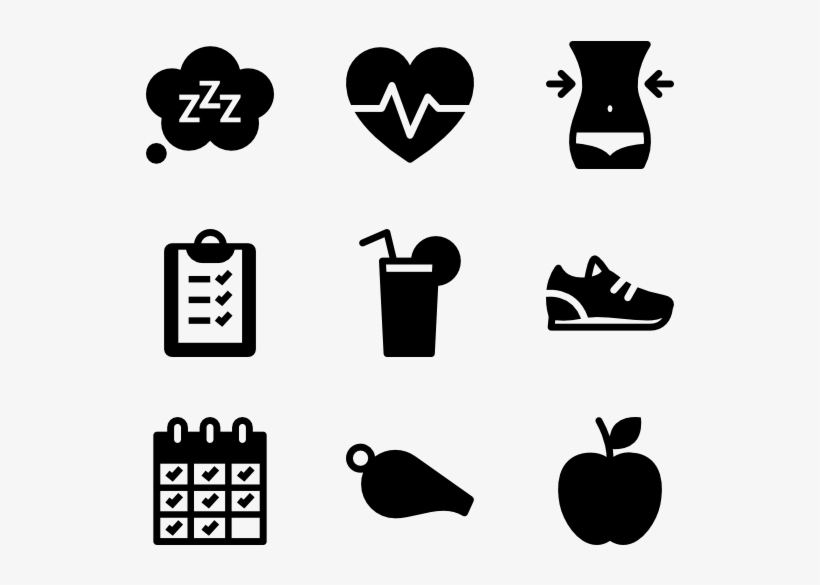Health And Fitness Icon Png - Video Icon Vector, transparent png download
