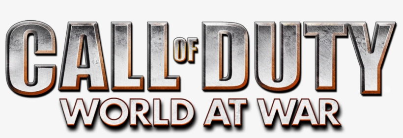 Codwaw Log0 - Call Of Duty World At War (classics), transparent png download