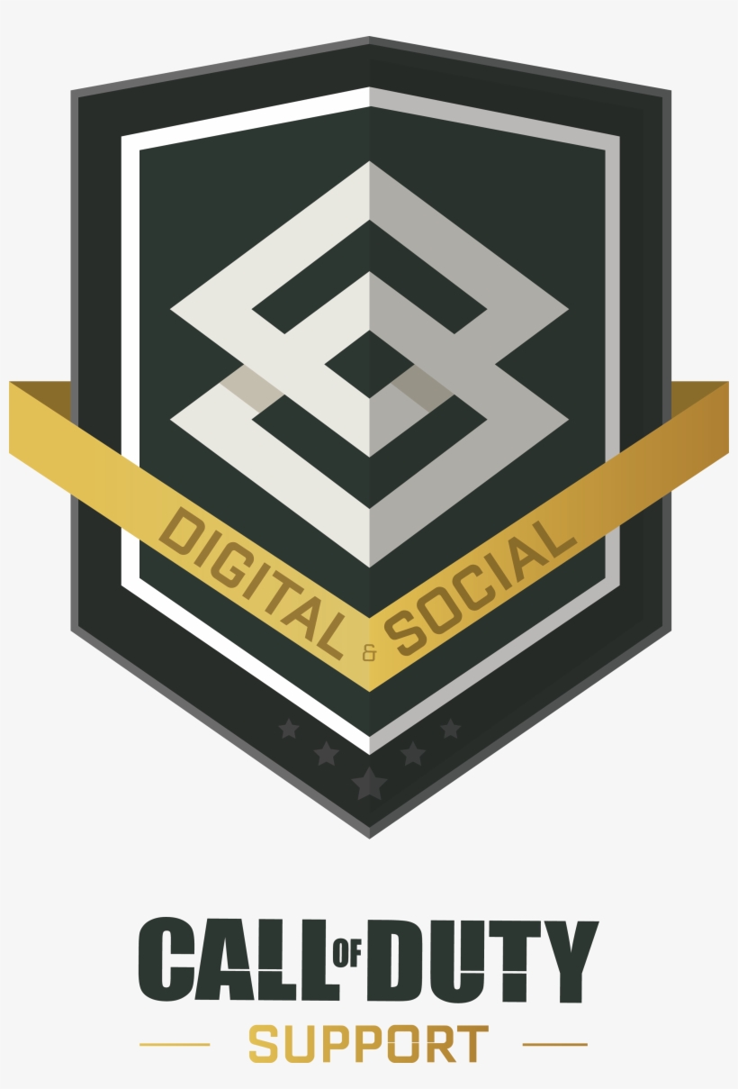 Call Of Duty Support Badge Call Of Duty PNG Image Transparent PNG