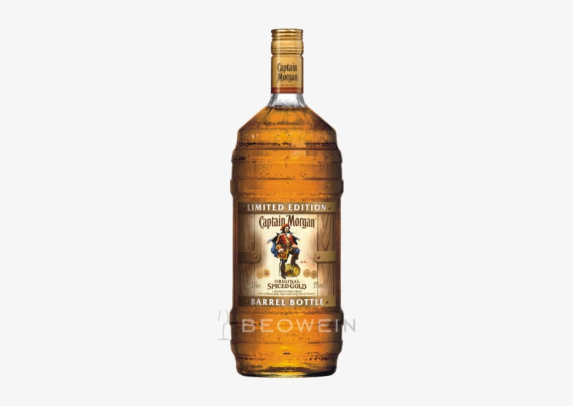 Captain Morgan Spiced Gold 1,5 L - Captain Morgan Spiced / Magnum, transparent png download