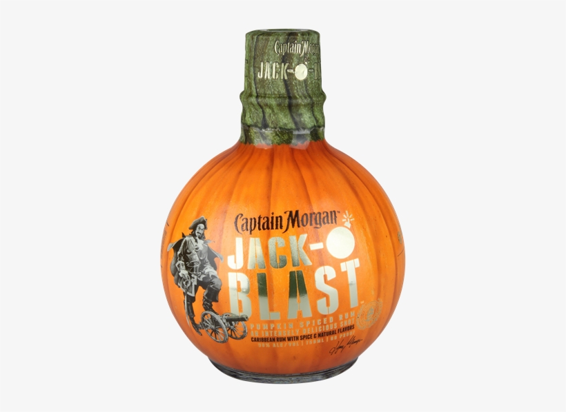 Captain Morgan Jack-o Blast Pumpkin Spiced Rum - Captain Morgan Jack O Blast Png, transparent png download