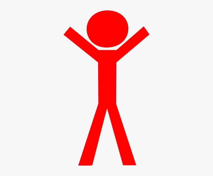 Download Red Stick Man Hi Red Stick Figure Transparent PNG Download