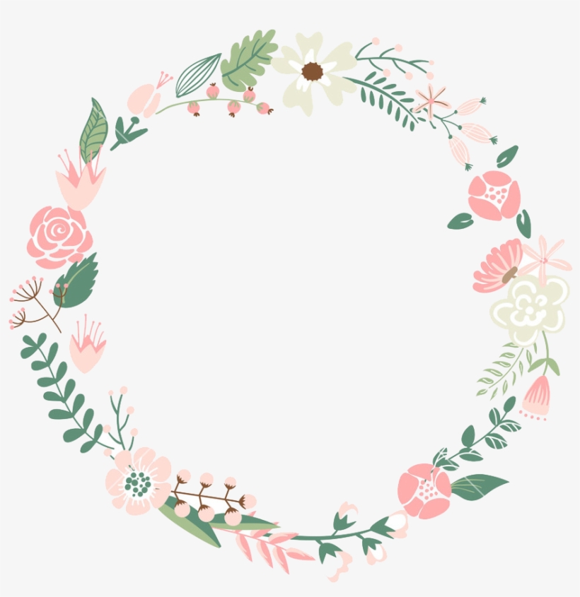 Flower Frame Border Design Png - Exchange - Adjust Chain Length, transparent png download