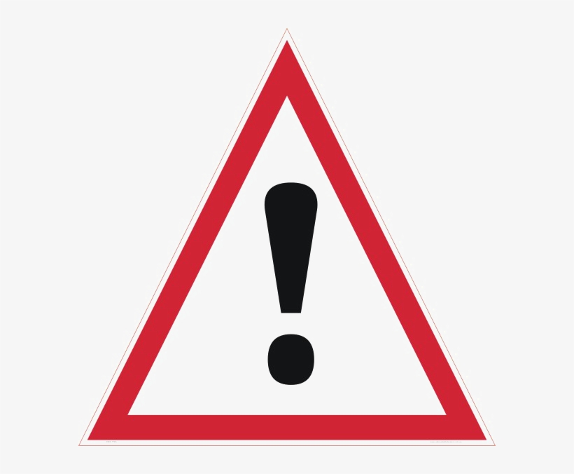 Danger Sign Png Transparent - Danger Sign Transparent, transparent png download