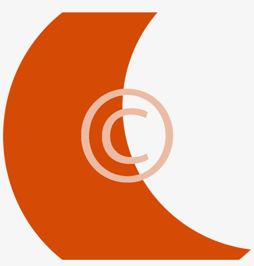 Crescent Moon - Circle, transparent png download