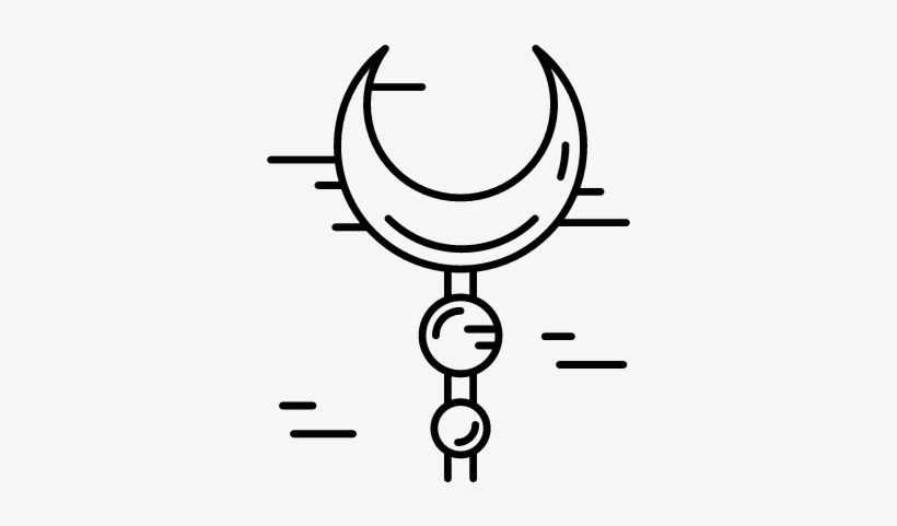 Ramadan Crescent Moon Vector - Lunar Phase, transparent png download