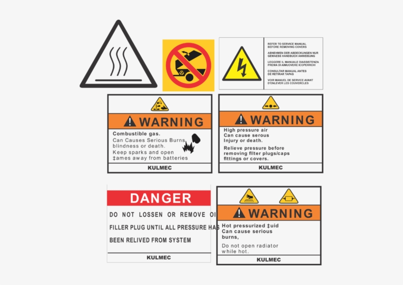Danger Sign - Electrical Warning Signs, transparent png download