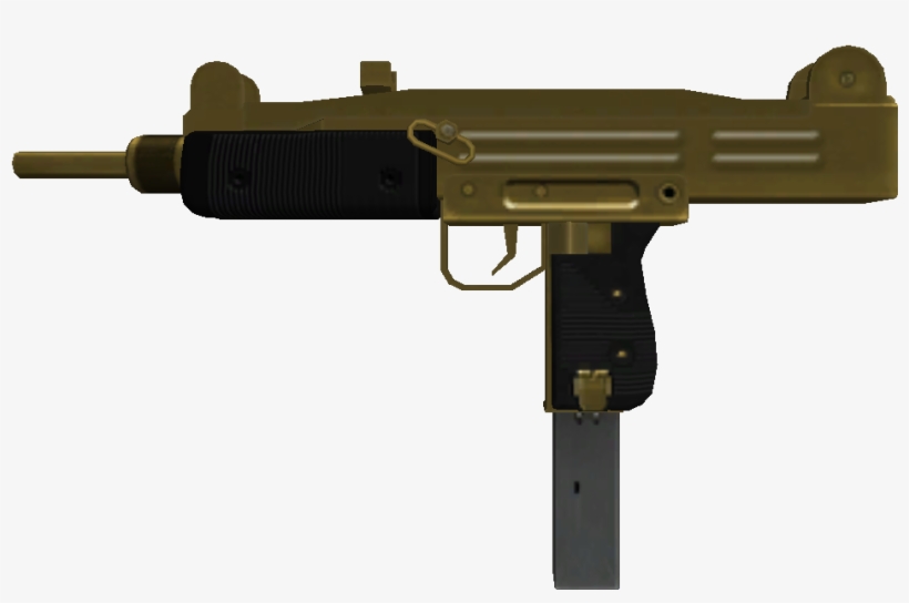 Gold Smg, transparent png download