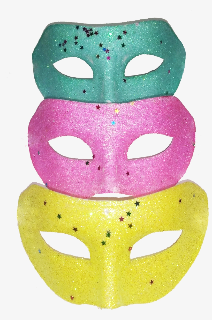 Antifaces Con Brillo - Face Mask, transparent png download