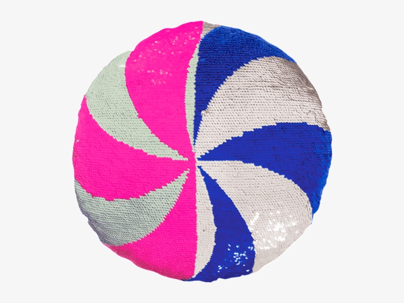 Peppermint Candy Reversible Sequin Pillow - Ankit Mermaid Pillow Reversible Sequin Pillow That, transparent png download