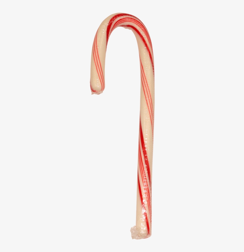 Peppermint Candy Cane - Candy Cane, transparent png download