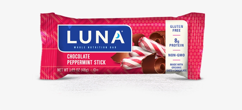 Chocolate Peppermint Stick Packaging - Luna Nutz Over Chocolate, transparent png download