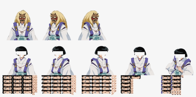 Inuyasha Secret Of The Cursed Mask Utsugi, transparent png download