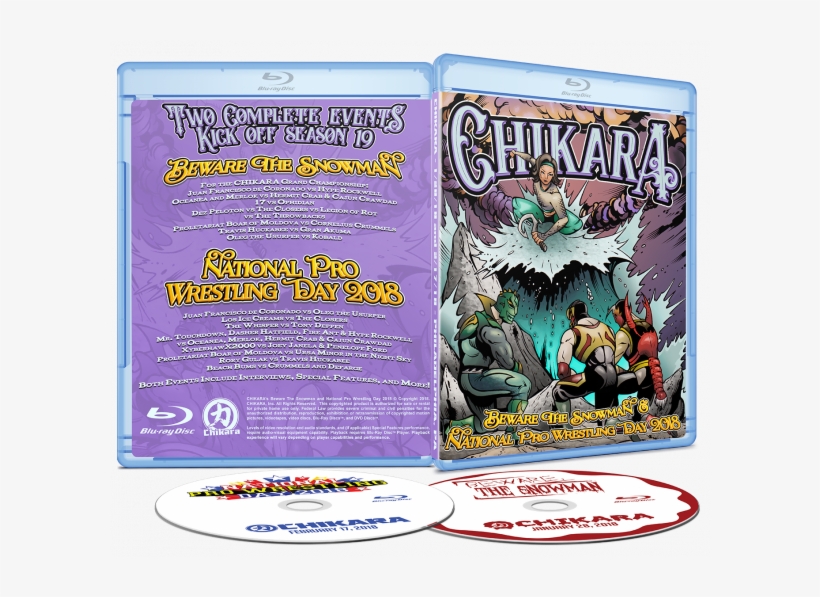 Beware The Snowman And National Pro Wrestling Day 2018 - Fictional Character, transparent png download