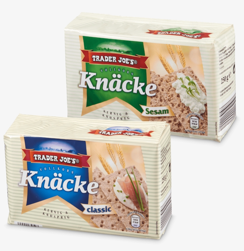 Trader Joe's® Vollkorn Knäcke Von Aldi Nord - Trader Joe's Knäcke Classic, transparent png download