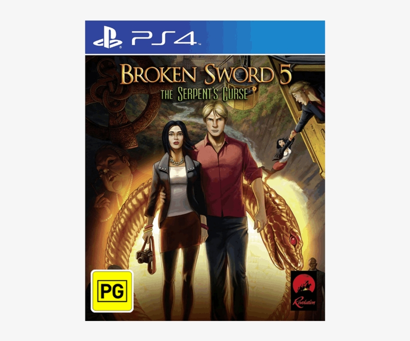 1 Of - Broken Sword 5 The Serpents Curse Switch, transparent png download