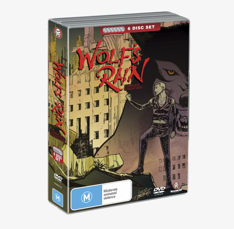 "the Friendships And Rivalries Of The Wolves Play A - Wolf's Rain - Complete Collection (6 Disc Fat Pack), transparent png download
