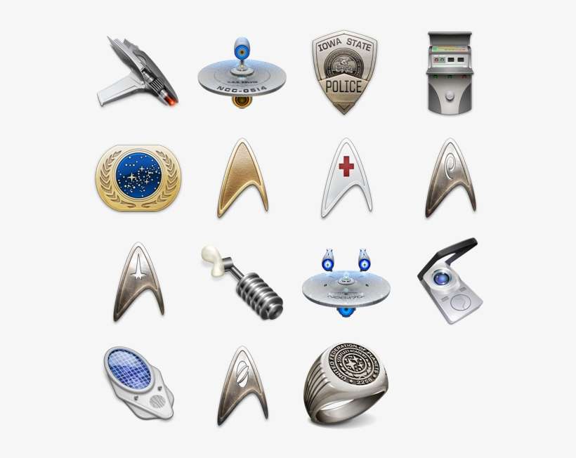 Search - Star Trek Icons Png, transparent png download