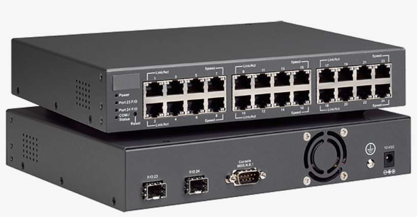 Edimax - Legacy Products - Switches - 24-port Gigabit - Network Switch, transparent png download
