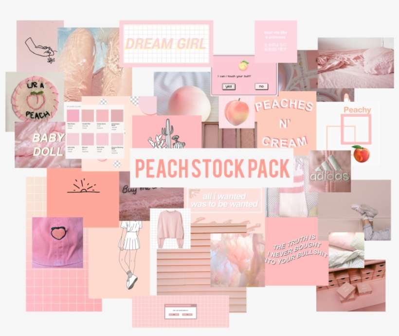 Peach Stock Pack By Summer To The Spring - Minute To Win It Back, transparent png download