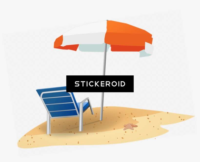 Beach Lounge Chair - Better At Beach Tile Coaster, transparent png download