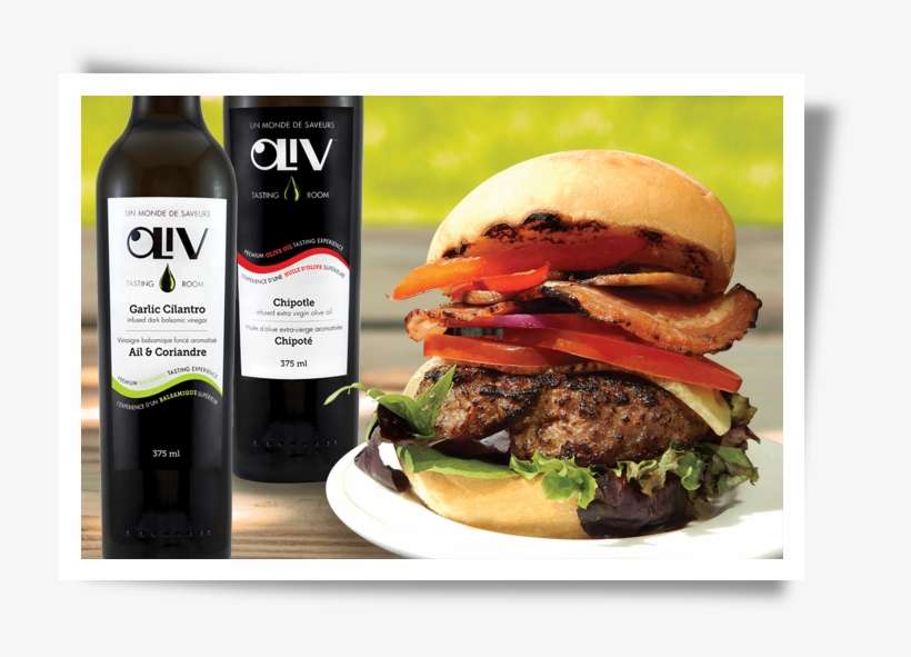 Bbq Bacon Burger - Oliv, transparent png download
