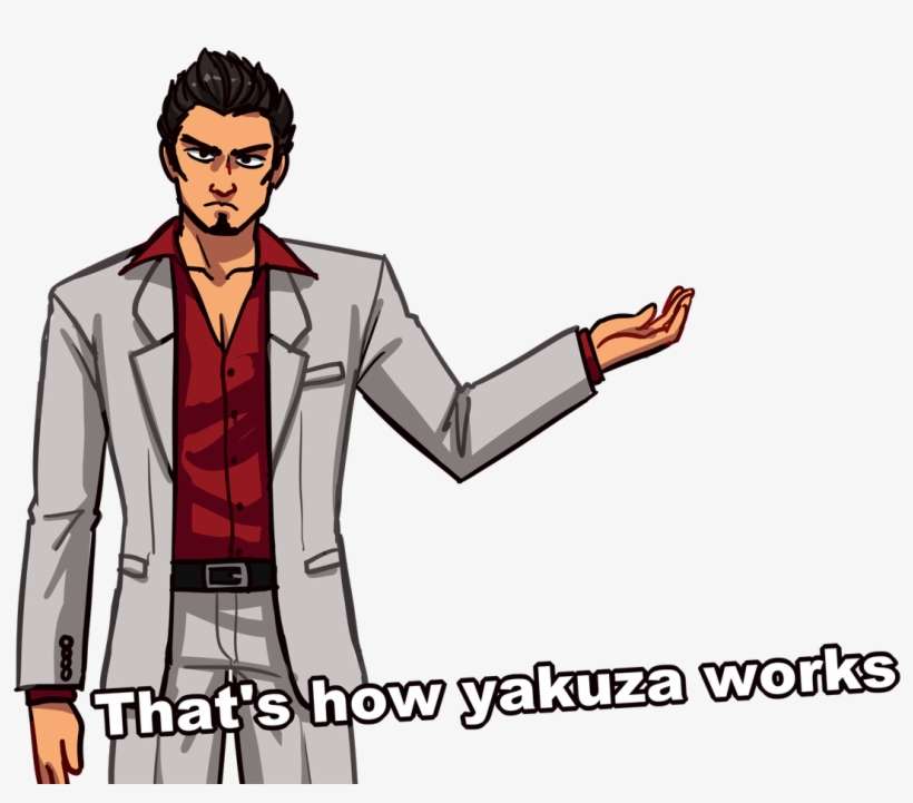9 Replies 648 Retweets 1,412 Likes - Yakuza, transparent png download