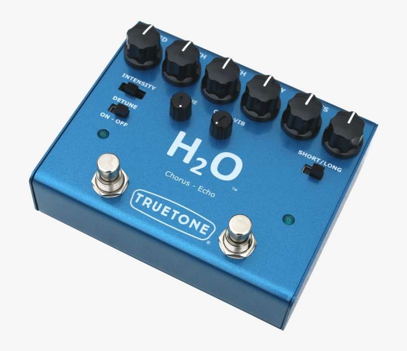 V3h2o Angled E1449608284419 - Truetone Truetone V3 H2o Chorus And Echo Pedal, transparent png download