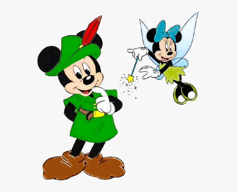 Http - //wondersofdisney - Yolasite - Com/mickey-minnie1 - Minnie Tinkerbell, transparent png download