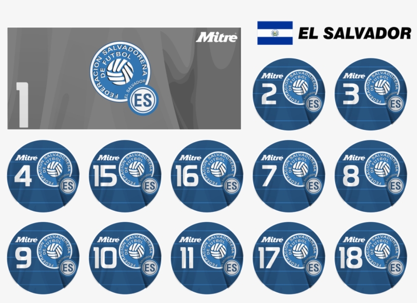 Seleção El Salvador - Salvadoran Football Federation, transparent png download