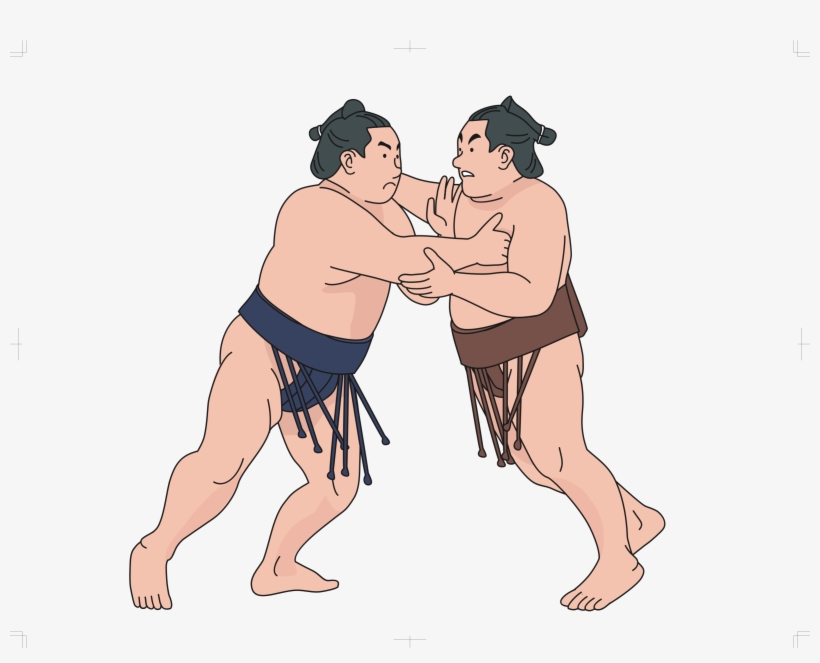 This Free Icons Png Design Of Sumo Wrestlers, transparent png download