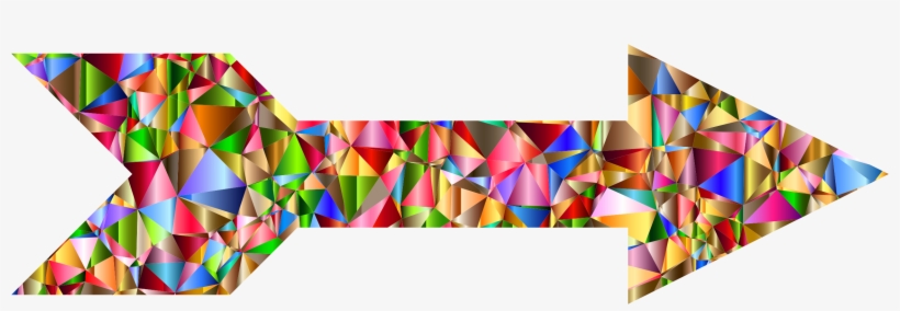Computer Icons Low Poly Triangle Graphics Software - Arrow Low Poly Png, transparent png download