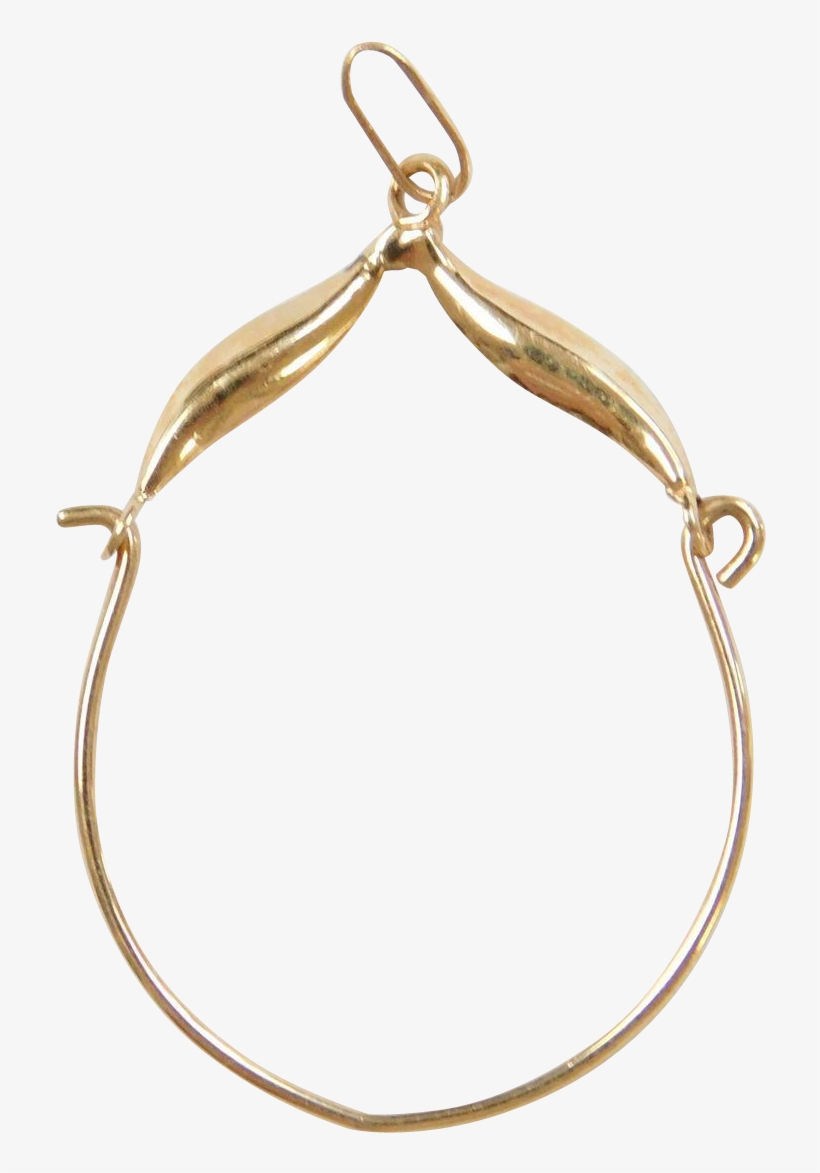 Best Place Ad150 B28ab Vintage 14k Gold Charm Holder - Charm Bracelet, transparent png download