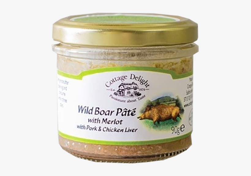 Wild Boar Paté With Merlot, Cottage Delight - Cottage Delight 40g Mini Pot Thai Sweet Chilli, transparent png download